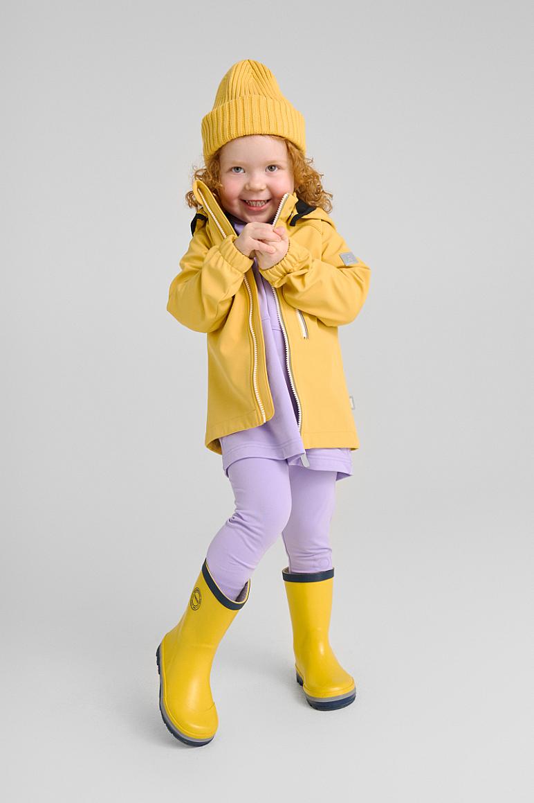 Stivali da pioggia Reima Taika 2.0 per bambini – Giallo – Scheda prodotto d2