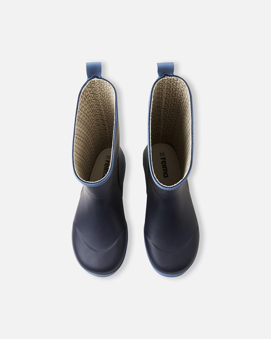 Stivali da pioggia Reima Taika 2.0 per bambini – Blu navy – Immagine del prodotto 3