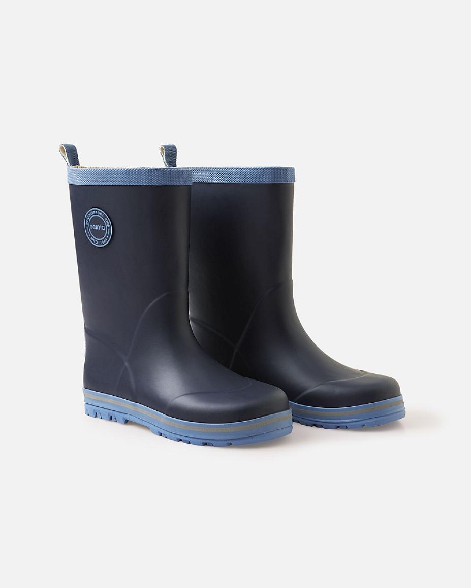 Stivali da pioggia Reima Taika 2.0 per bambini – Blu navy – Immagine del prodotto 4