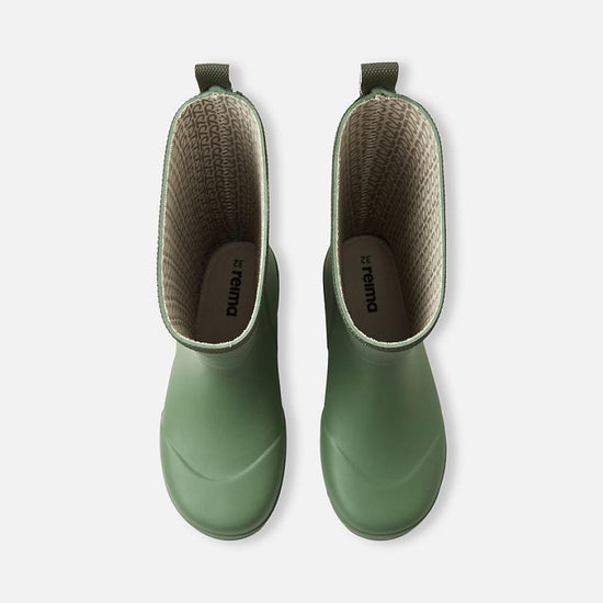 Stivali da pioggia Reima Taika 2.0 per bambini – Green Clay – Scheda prodotto 3