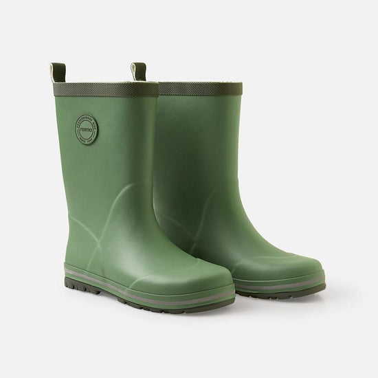 Stivali da pioggia Reima Taika 2.0 per bambini – Green Clay – Immagine del prodotto 4