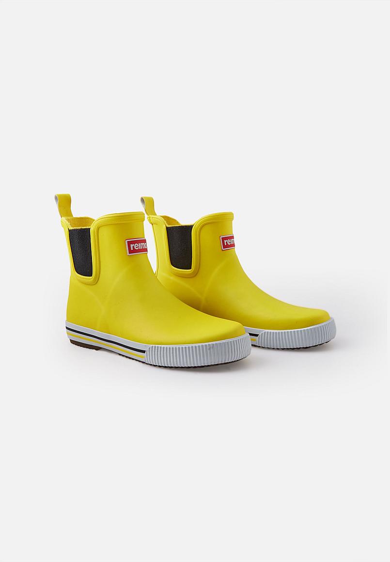 Botas de lluvia Reima Ankles para niños – Amarillas – Foto de producto: vista de un par
