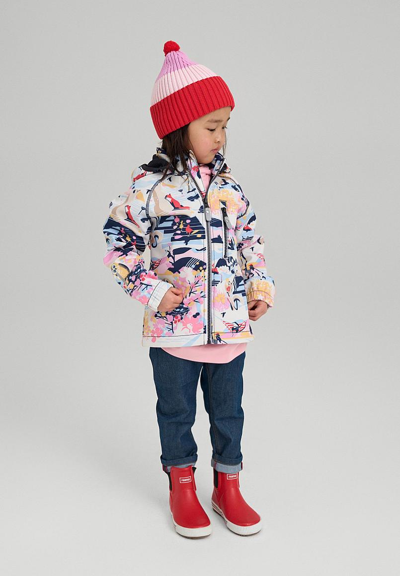 Botas de lluvia Reima Ankles para niños – Reima Red – Foto de estudio 4