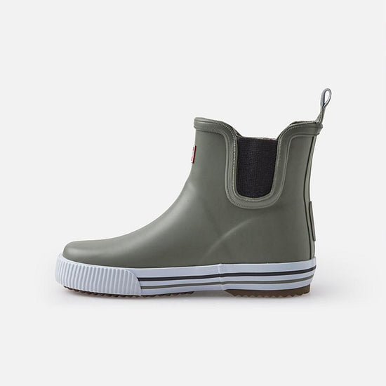 Botas de lluvia Reima Ankles para niños – Verde grisáceo – Vista lateral del packshot 2