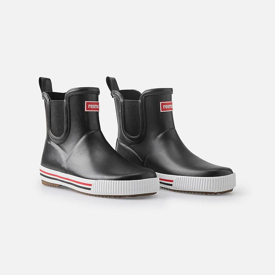 Botas de lluvia Reima Ankles para niños – Negro – Packshot: vista de un par
