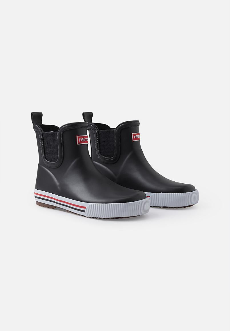Botas de lluvia Reima Ankles para niños – Negras – Packshot: vista de un par, n.º 2