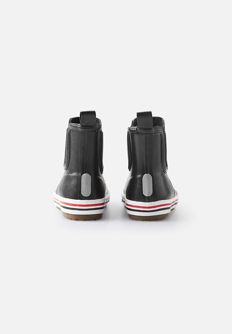Botas de lluvia Reima Ankles para niños – Negras – Foto de producto (vista trasera)