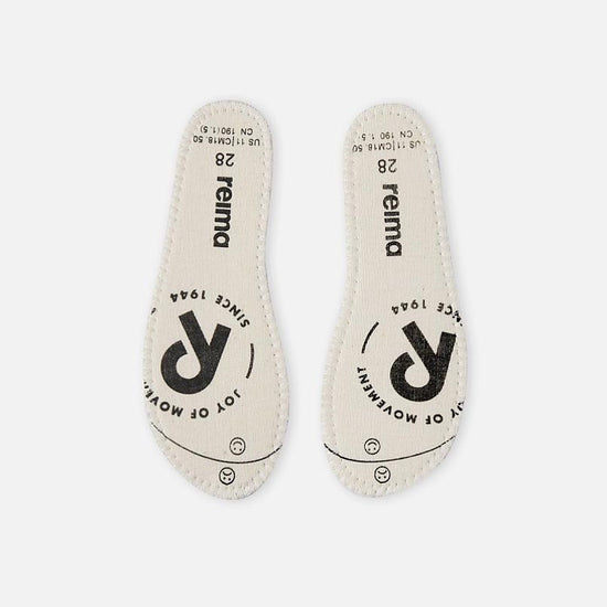 Botas de lluvia Reima Ankles para niños – Negras – Packshot: plantilla
