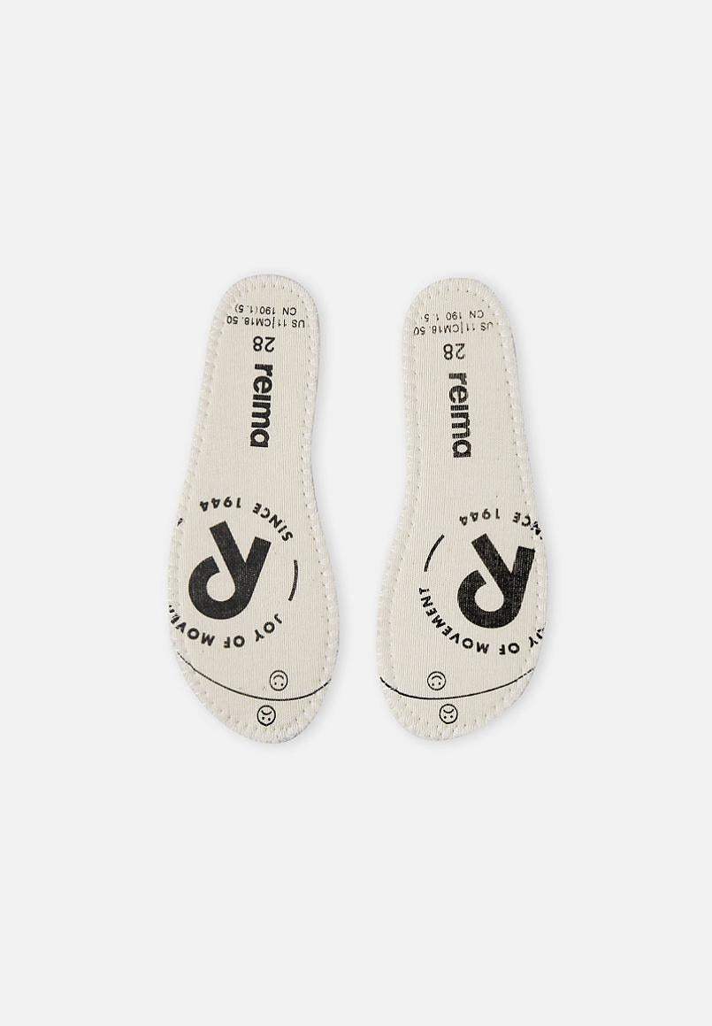 Botas de lluvia Reima Ankles para niños – Negras – Packshot: plantilla