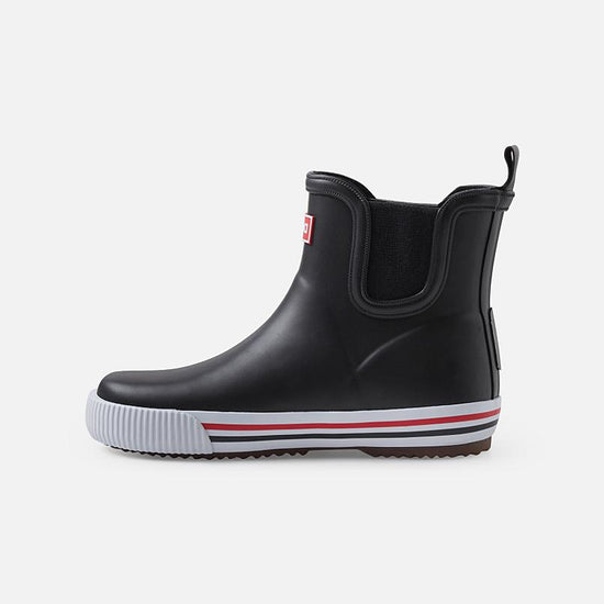 Botas de lluvia Reima Ankles para niños – Negras – Vista lateral del packshot 3