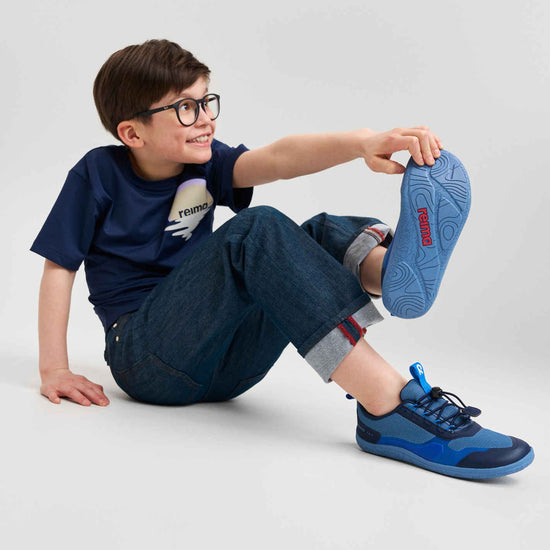 Reima Tallustelu ReimaTec Barfußschuhe Kinder in Blue Ocean – Ansicht 3