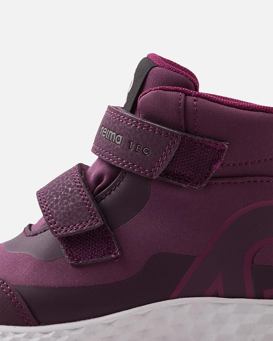 Reima Hiivin Deep purple – Detail Klettverschluss