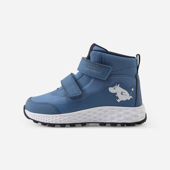 Reima Hiivin Moomin ReimaTec Sneaker Kinder Blue Ocean – Packshot 1
