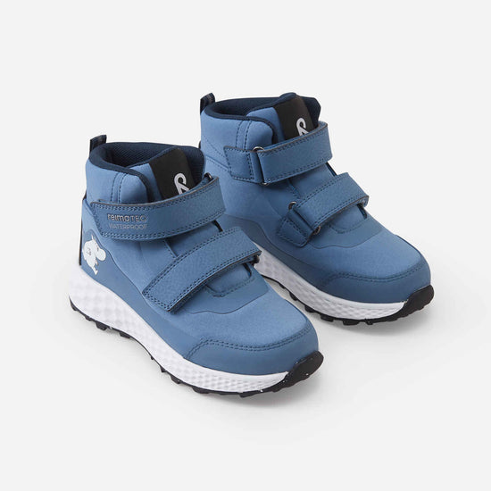 Reima Hiivin Moomin ReimaTec Sneaker Kinder Blue Ocean – Packshot 2
