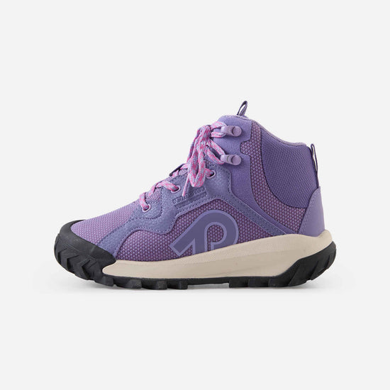 Chaussures de randonnée Reima Kulkuri Mid ReimaTec pour enfants, couleur Misty Violet – Packshot 1