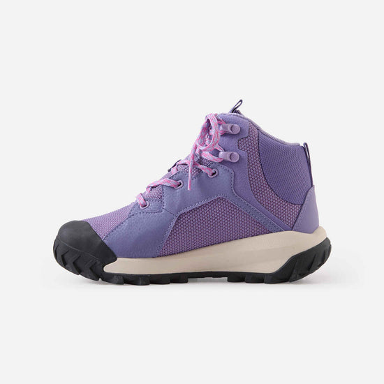 Chaussures de randonnée Reima Kulkuri Mid ReimaTec pour enfants, couleur Misty Violet – Packshot 2