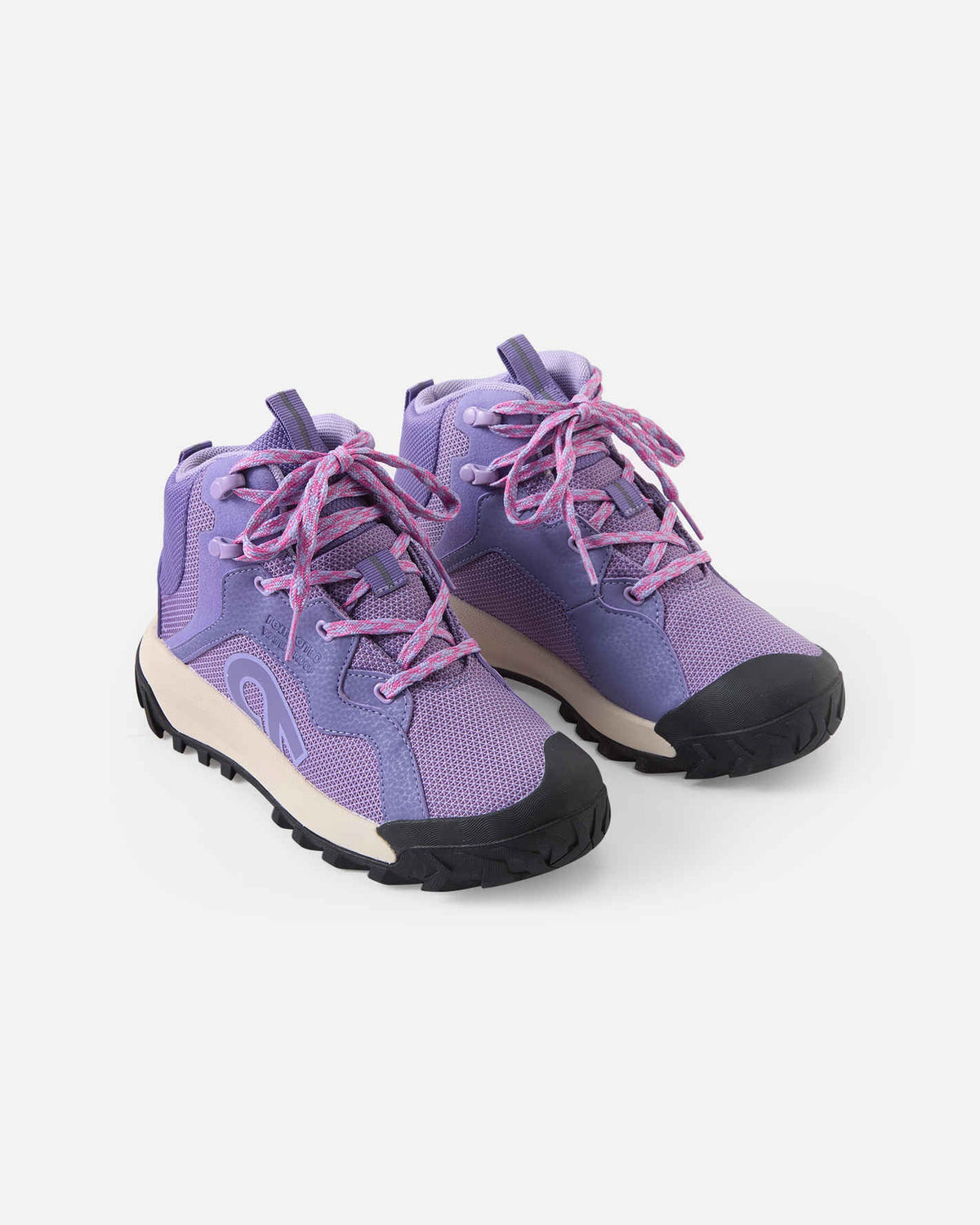 Chaussures de randonnée Reima Kulkuri Mid ReimaTec pour enfants, couleur Misty Violet – Packshot 3