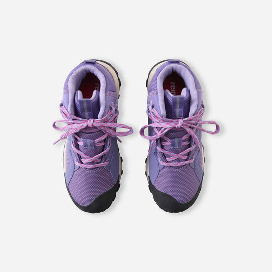 Chaussures de randonnée Reima Kulkuri Mid ReimaTec pour enfants, couleur Misty Violet – Packshot 4