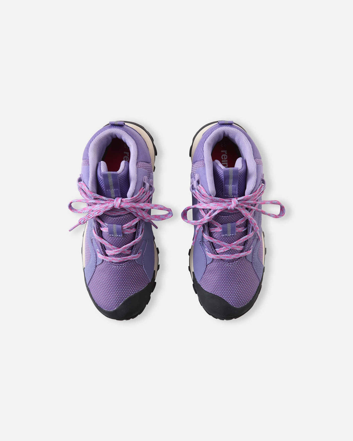 Chaussures de randonnée Reima Kulkuri Mid ReimaTec pour enfants, couleur Misty Violet – Packshot 4