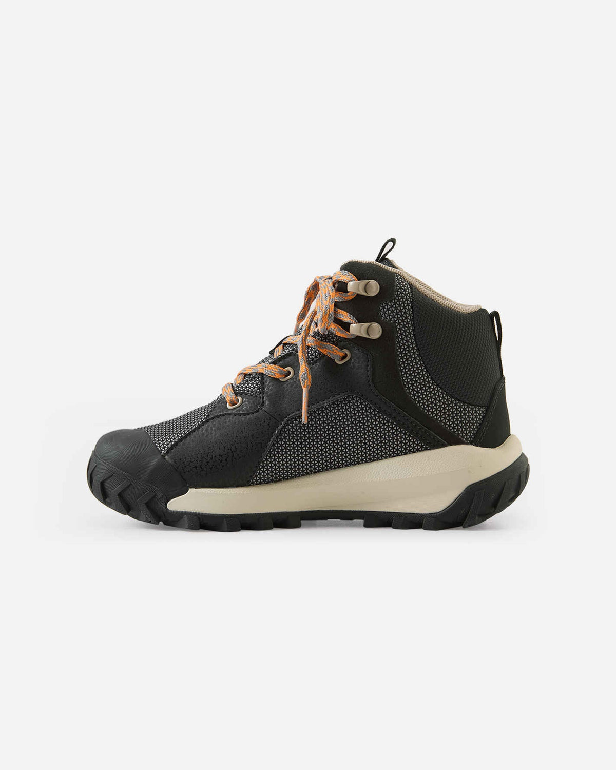 Chaussures de randonnée Reima Kulkuri Mid ReimaTec pour enfants, noir – Packshot 2