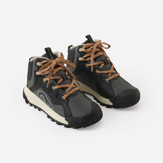 Chaussures de randonnée Reima Kulkuri Mid ReimaTec pour enfants, noir – Packshot 3