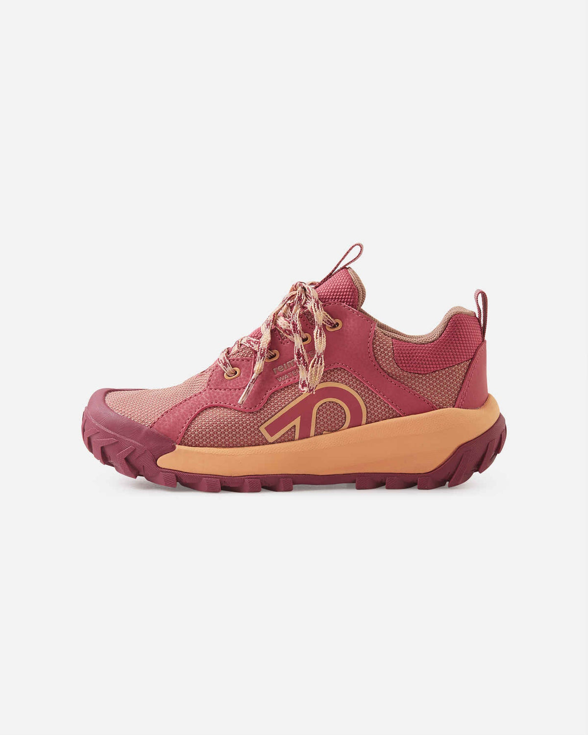 Zapatillas de senderismo Reima Kulkuri Low ReimaTec para niños, color Red Clay – Foto de producto 1