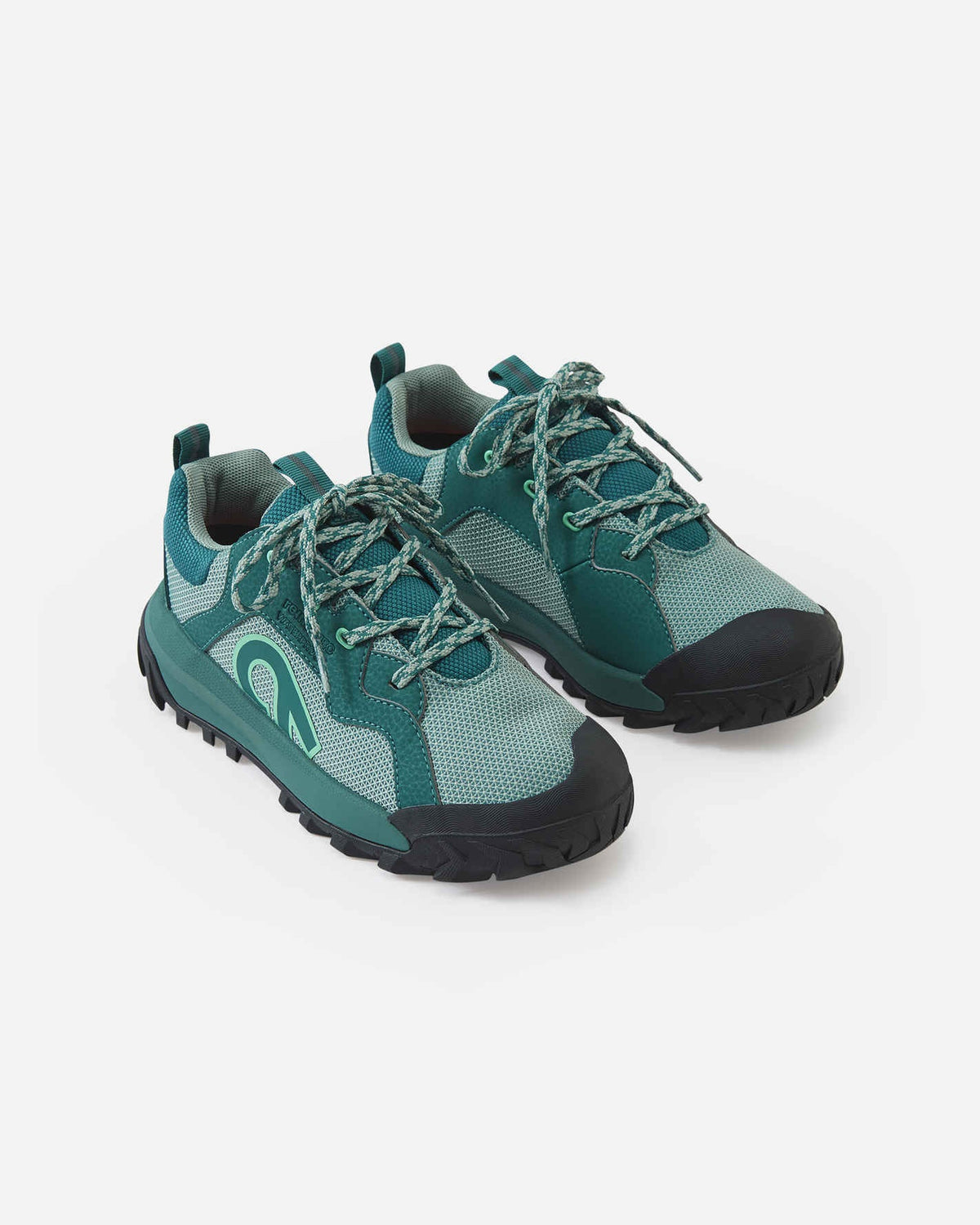 Zapatillas de senderismo Reima Kulkuri Low ReimaTec para niños en color verde azulado oscuro – Packshot 3