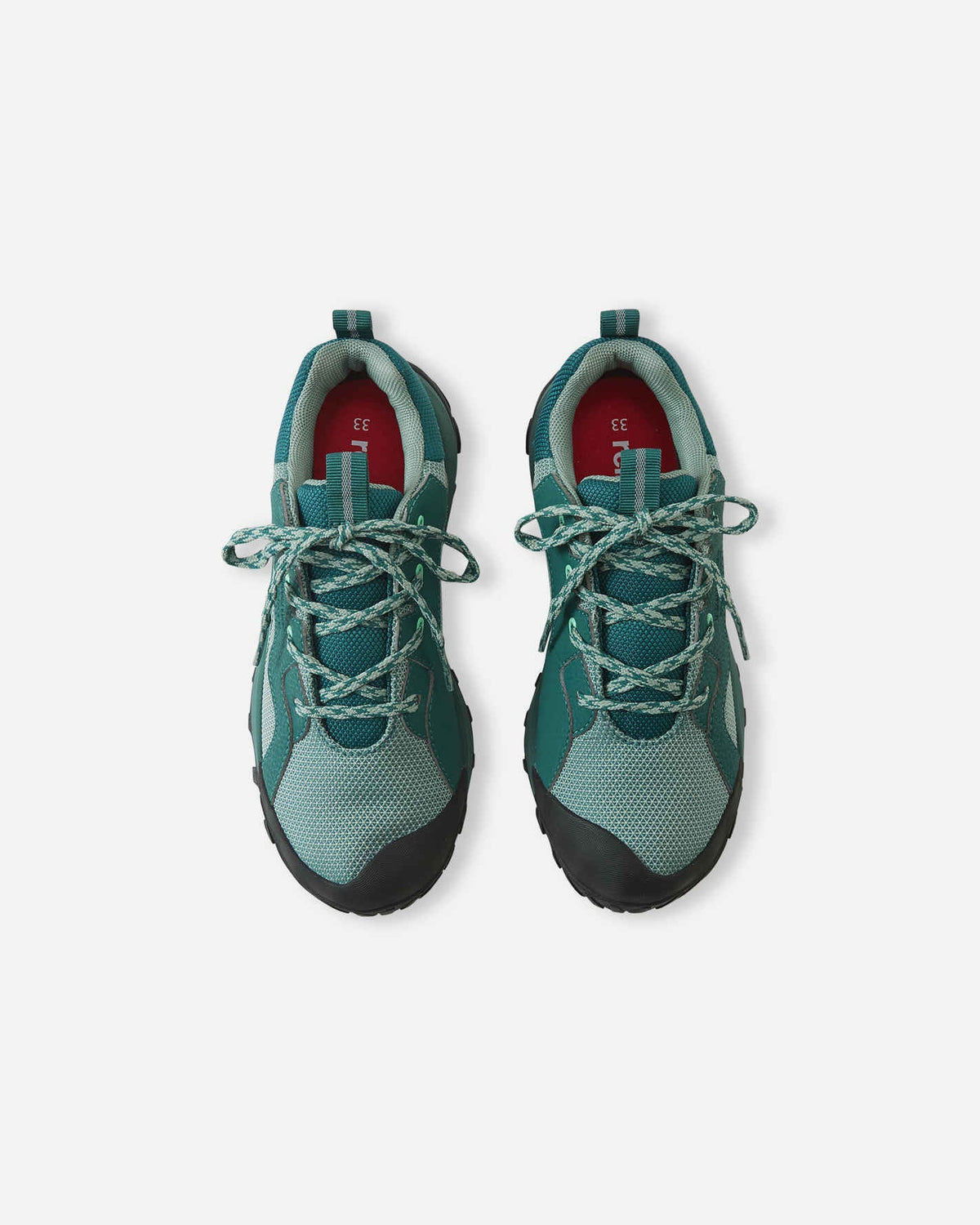 Zapatillas de senderismo Reima Kulkuri Low ReimaTec para niños en color verde azulado oscuro – Packshot 4