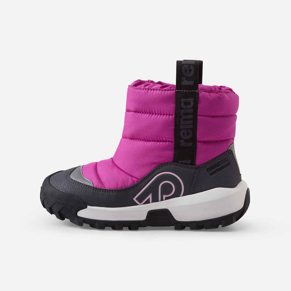 Stivali invernali Reima Lumiloma ReimaTec per bambini, fucsia – Packshot 1