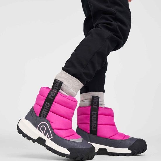 Bottes d'hiver Reima Lumiloma ReimaTec pour enfants, couleur fuchsia – Photo en studio 1