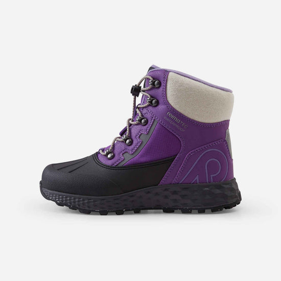 Reima Hallava Lace ReimaTec Winterstiefel Kinder Plum Purple – Packshot Ansicht 1