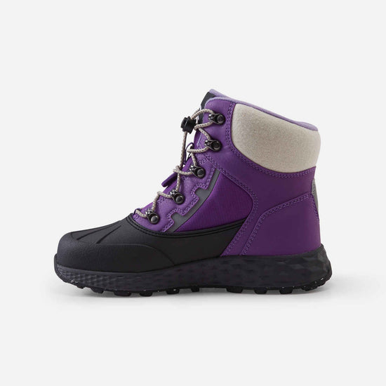 Reima Hallava Lace ReimaTec Winterstiefel Kinder Plum Purple – Packshot Ansicht 2