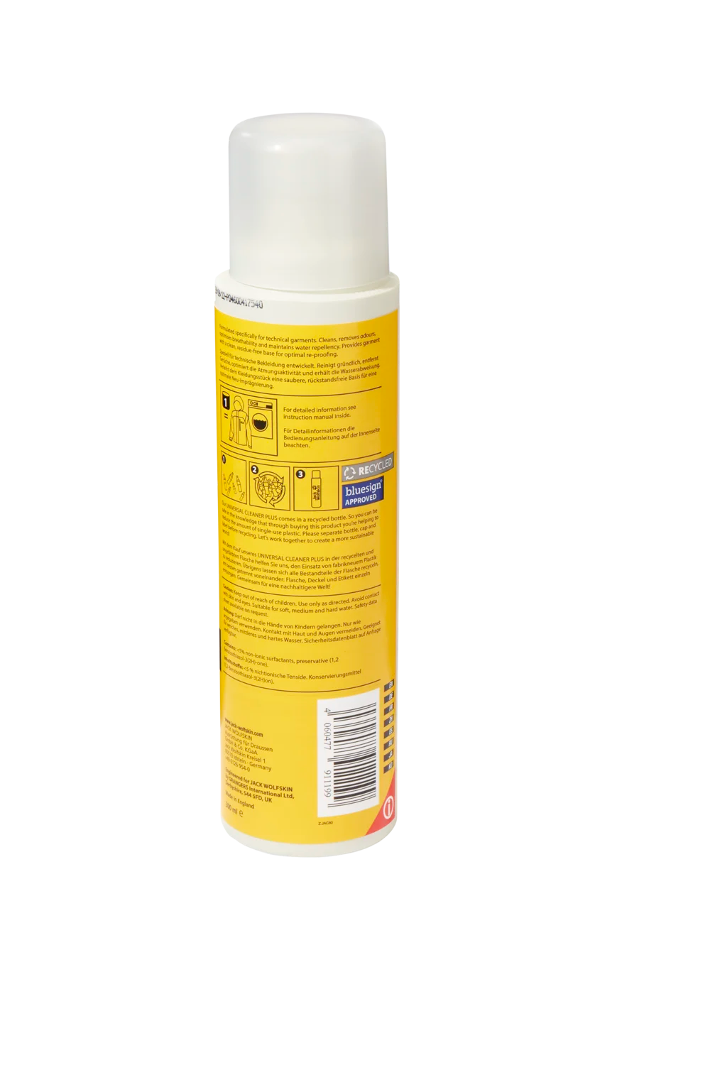 Jack Wolfskin UNIVERSAL CLEANER PLUS White One Size - PeakStyle