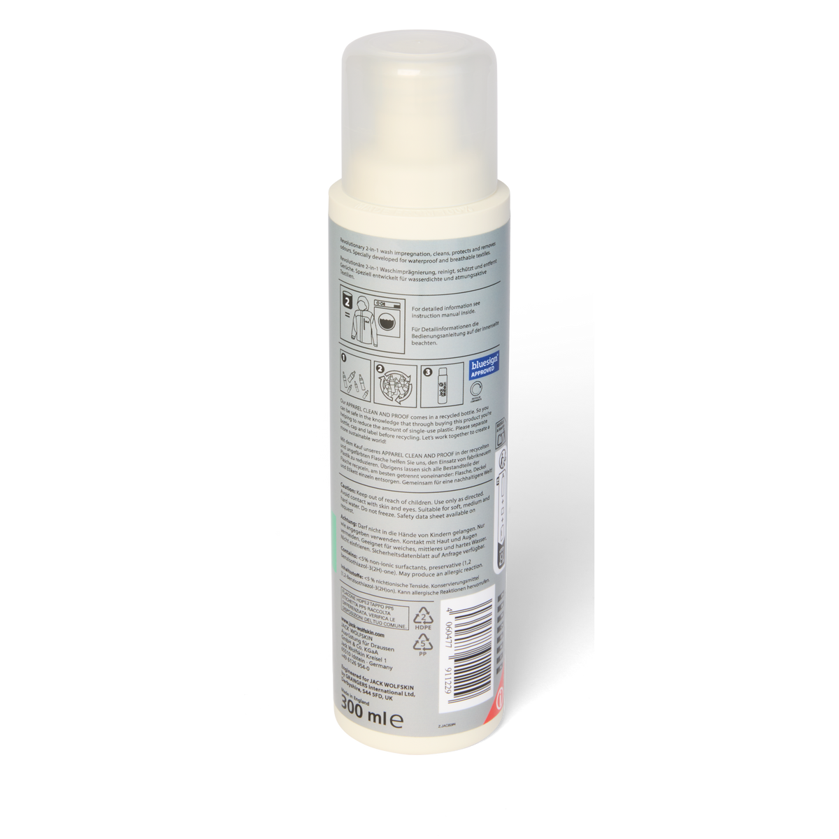 Jack Wolfskin APPAREL CLEAN & PROOF 300 White Detailed view 1