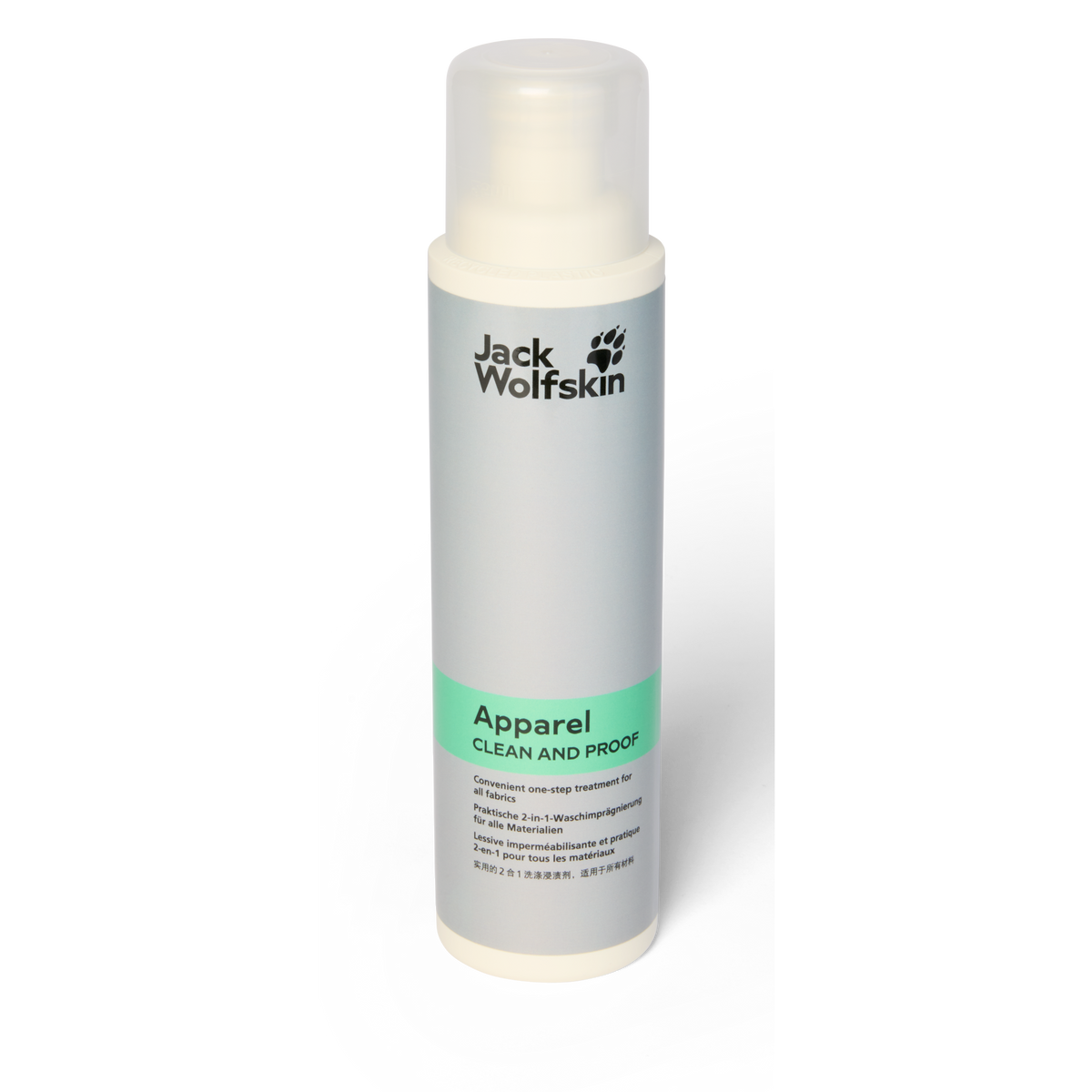 Jack Wolfskin APPAREL CLEAN & PROOF 300 White Front Packshot