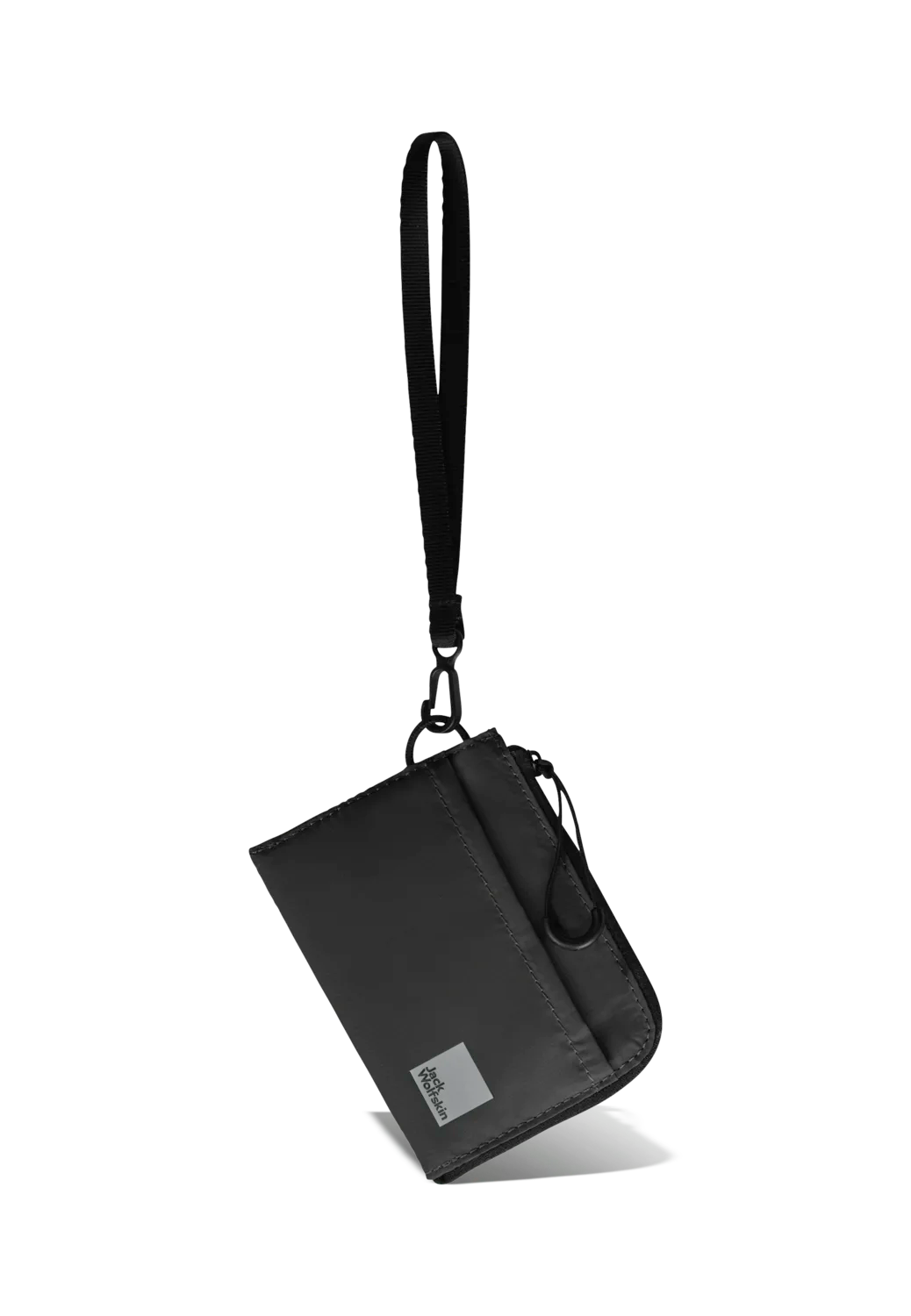 Jack Wolfskin WANDERMOOD WALLET granite black One Size - PeakStyle