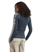 Dale Of Norway W GEILO FEM SWEATER Steel Offwhite XL - PeakStyle