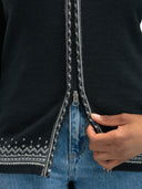 Dale Of Norway W 140TH ANNIVERSARY FEM JACKET Black Offwhite Smoke XL - PeakStyle