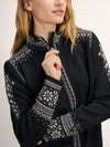 Dale Of Norway 140th Anniversary Damen Wolljacke Black - Detail
