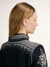 Dale Of Norway 140th Anniversary Damen Wolljacke Black - Rückendetail