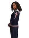 Dale Of Norway 140th Anniversary Damen Wolljacke Navy - Studio Seite
