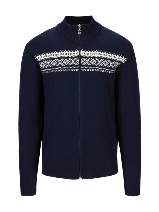 Dale Of Norway M DALESTØLEN MASC JACKET Navy Offwhite XXL - PeakStyle