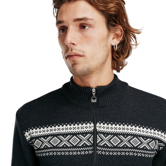 Dale Of Norway M DALESTØLEN MASC JACKET Darkcharcoal Offwhite XXL - PeakStyle