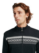 Dale Of Norway M DALESTØLEN MASC JACKET Darkcharcoal Offwhite XXL - PeakStyle