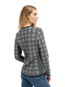 Dale Of Norway W OTHELIE FEM JACKET Black Offwhite L - PeakStyle