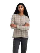 Dale Of Norway W OTHELIE FEM JACKET Mountainstone Offwhite Mt.s XL - PeakStyle