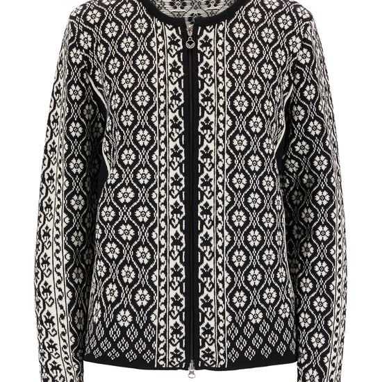 Dale Of Norway W SINGSAKER FEM JACKET Black Offwhite XXL - PeakStyle