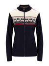 Dale Of Norway W LIBERG FEM JACKET Marine Offwhite Raspberry XL - PeakStyle
