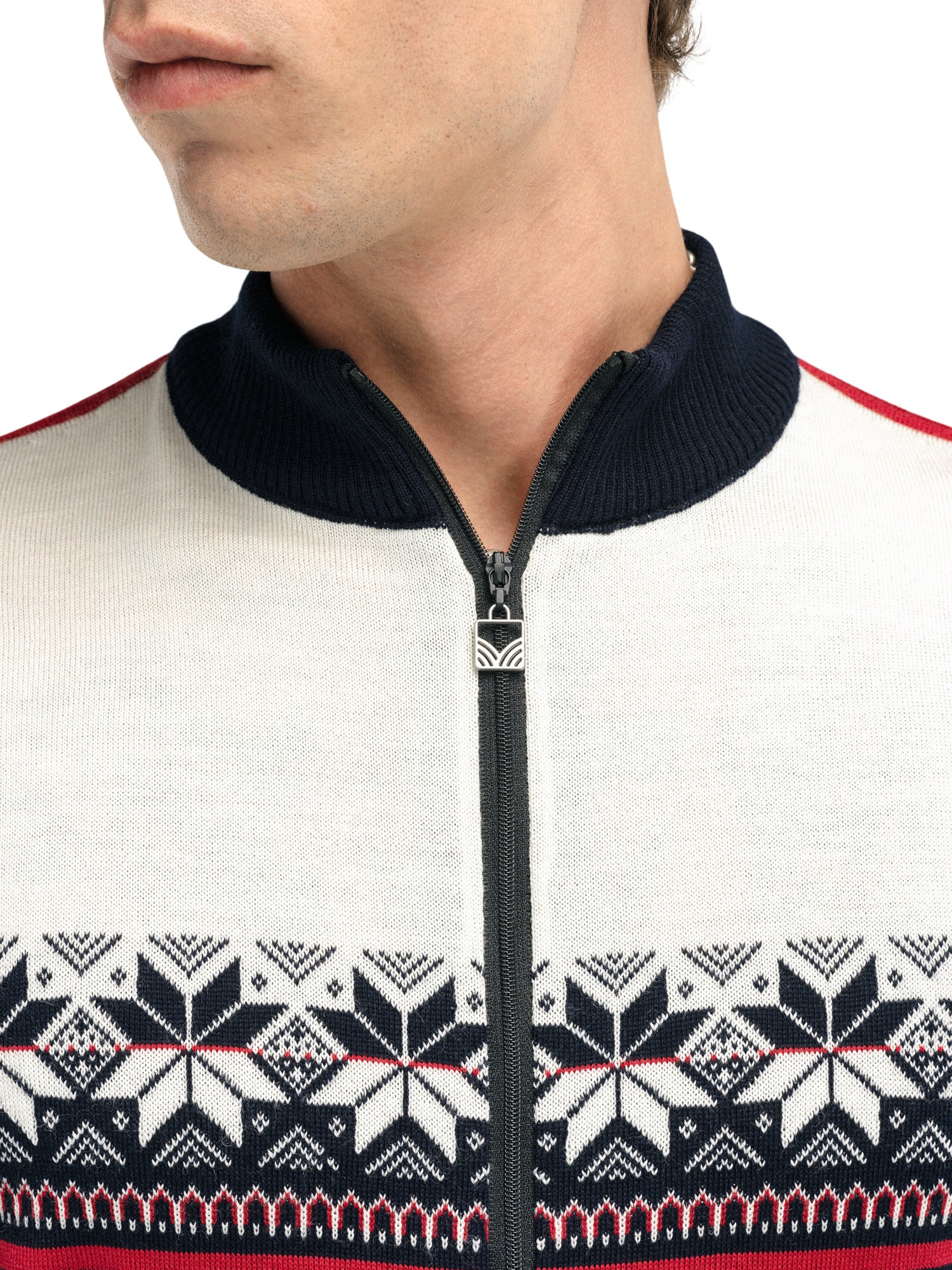Dale Of Norway M LIBERG MASC JACKET Marine Offwhite Raspberry XXL - PeakStyle