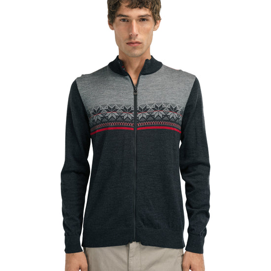 Dale Of Norway M LIBERG MASC JACKET Marine Offwhite Raspberry XXL - PeakStyle